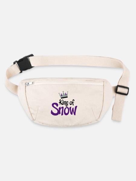 snowboarding - Sac banane recyclé Stanley/Stella - blanc naturel - Devant