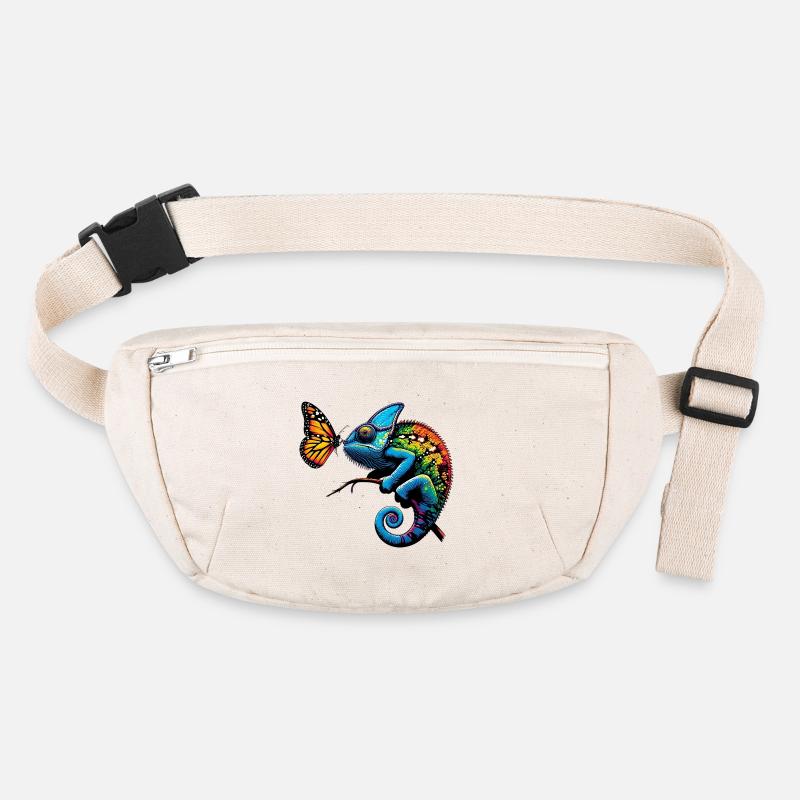 Caméléon et papillon Sac banane recyclé Stanley/Stella