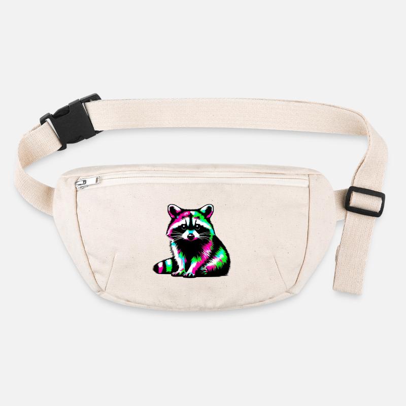 Raccoon Stanley/Stella recycled Hip Bag 