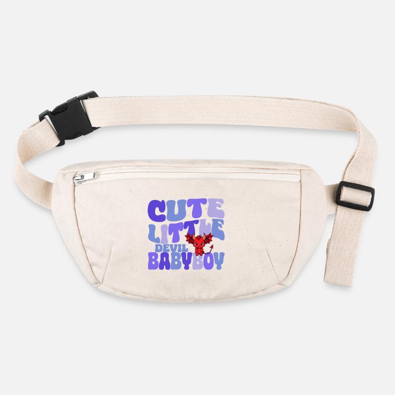 Babyboy - Petit Diable mignon Sac banane recyclé Stanley/Stella
