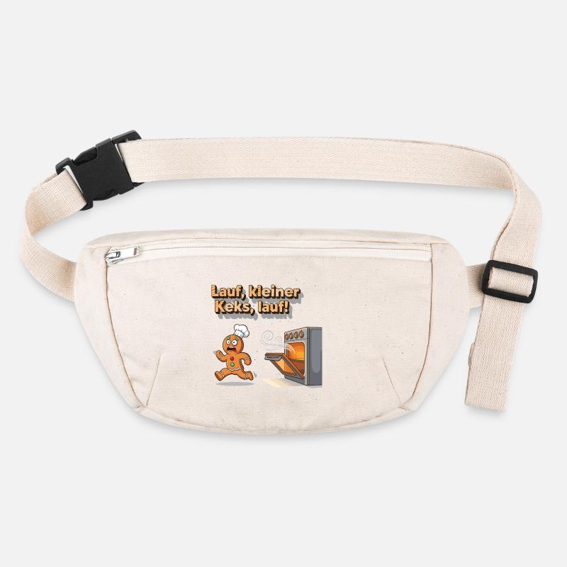 Cours, petit biscuit, cours ! Sac banane recyclé Stanley/Stella