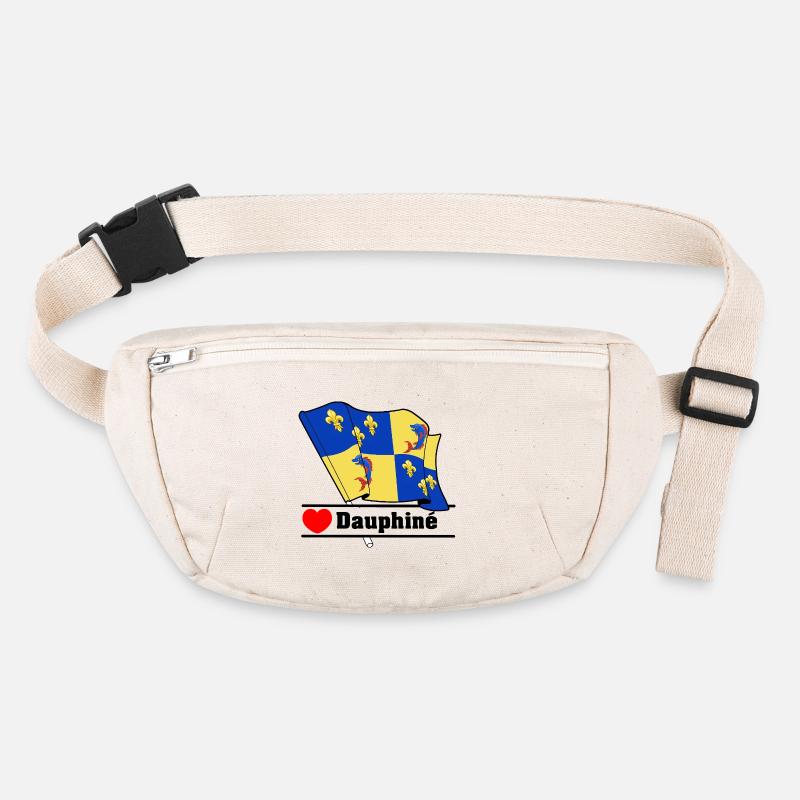 Dauphiné Heart Stanley/Stella recycled Hip Bag 