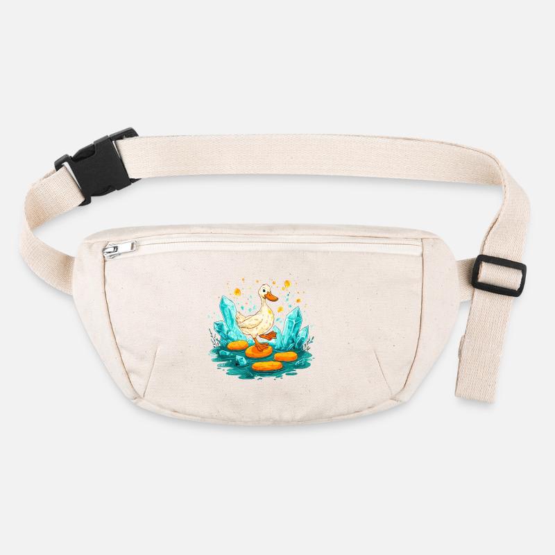 Treasure Duck in the Crystal Realm Stanley/Stella recycled Hip Bag 