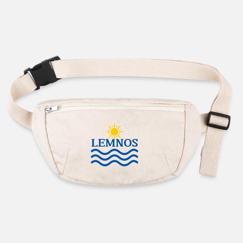 Ondes de Soleil de Lemnos Sac banane recyclé Stanley/Stella