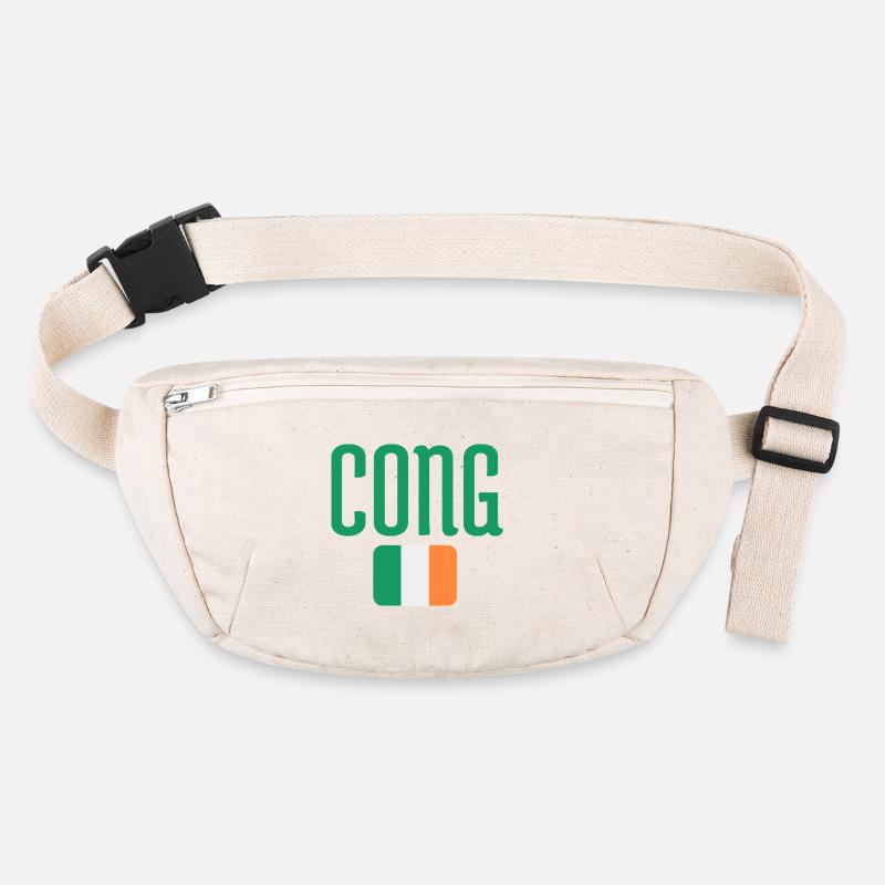 Cong Irish Flag Typography Stanley/Stella recycled Hip Bag 