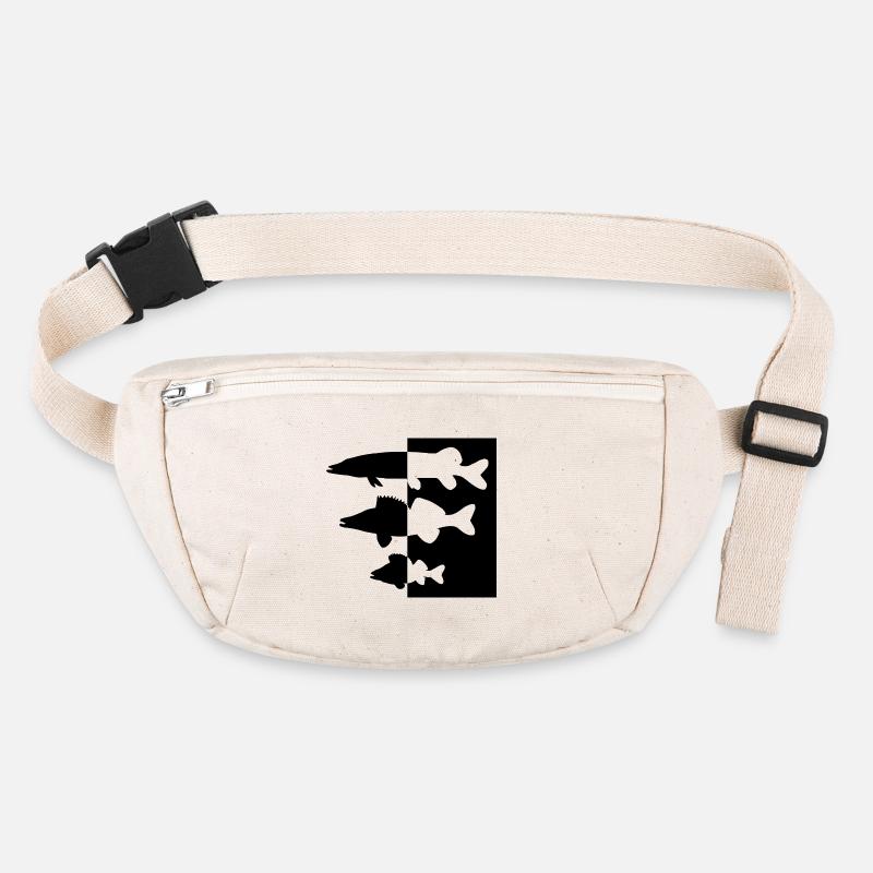 Hecht-Zander-Barsch Stanley/Stella recycelte Gürteltasche