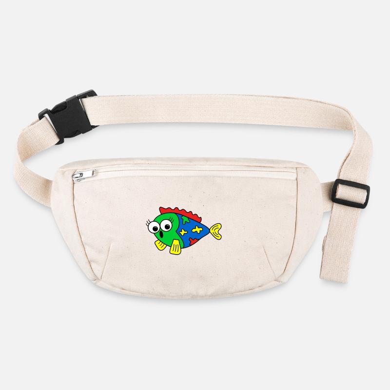 Fish Stanley/Stella recycled Hip Bag 