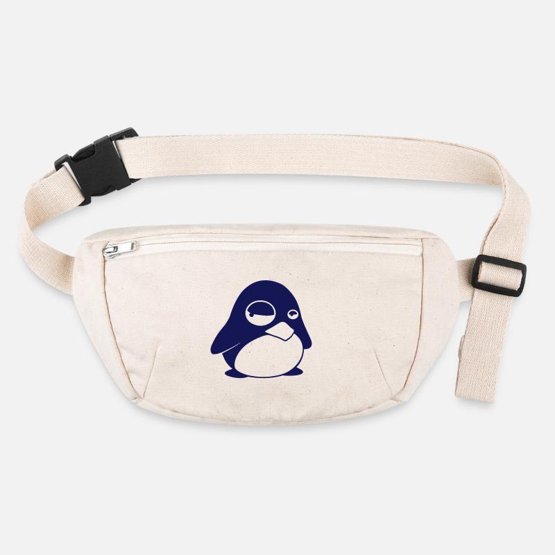 TUX Penguin, LINUX v2.0 Sac banane recyclé Stanley/Stella