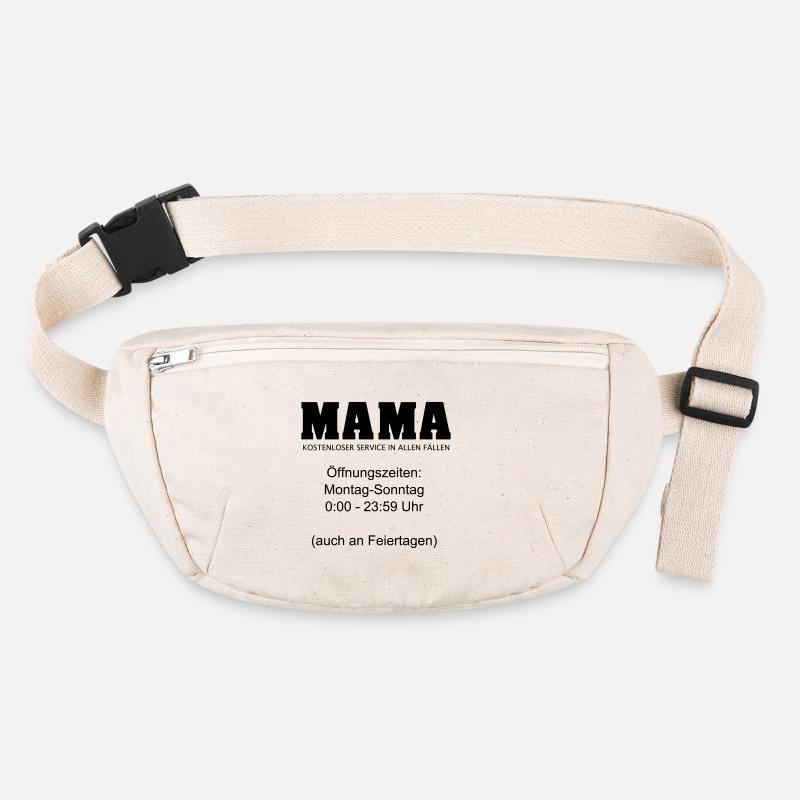Mama Muttertag Service 24/7 1c Stanley/Stella recycelte Gürteltasche