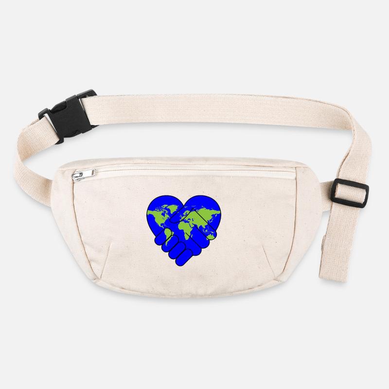world peace Stanley/Stella recycled Hip Bag 