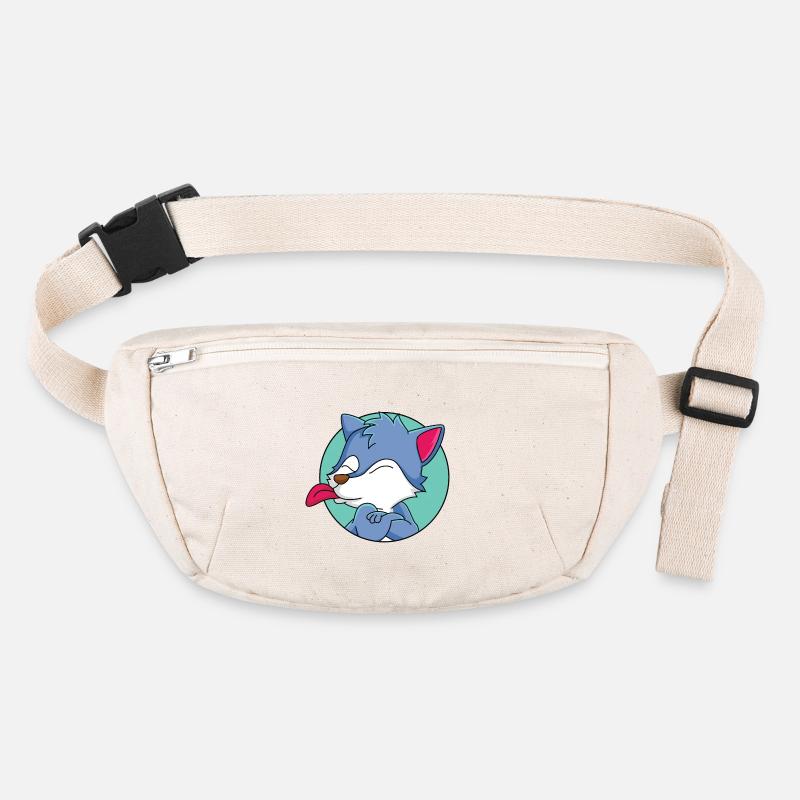 Cheeky little wolf Stanley/Stella recycled Hip Bag 