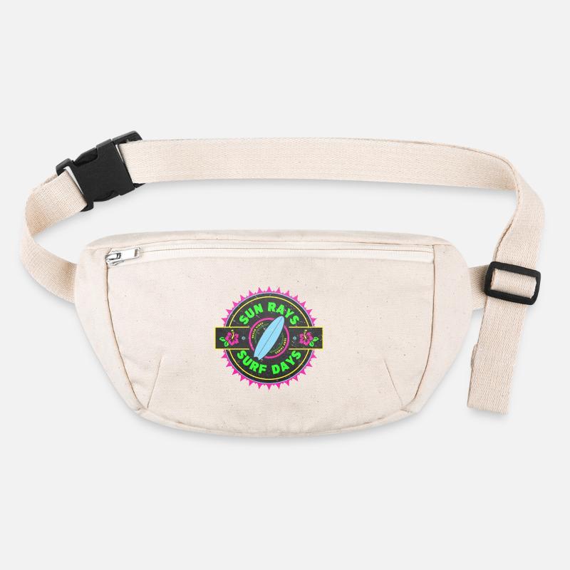 Surfing Retro Surfer Graphic Design Stanley/Stella recycled Hip Bag 