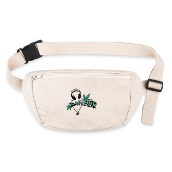 BANGER HEMP MUSIC DNB D'N'B Music Old School - Stanley/Stella recycled Hip Bag  - natural - Front