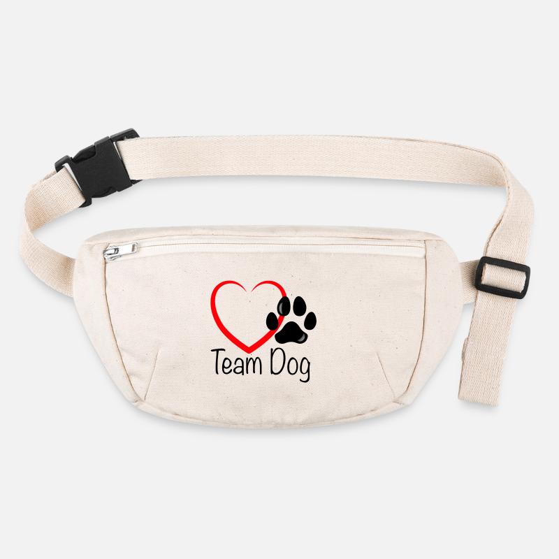 Team Dog Herz Stanley/Stella recycelte Gürteltasche