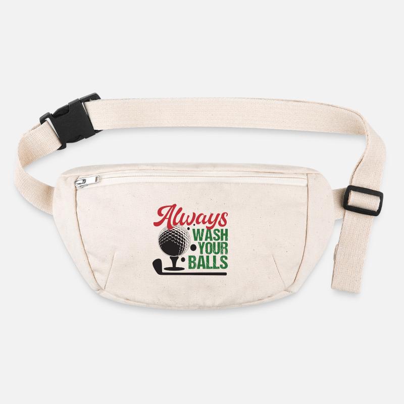 Golf - Lavez toujours vos balles Sac banane recyclé Stanley/Stella
