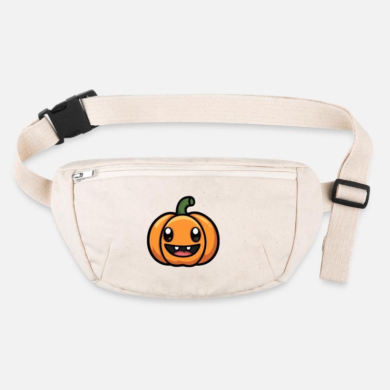 Pumpkin Halloween Autumn Comic Stanley/Stella recycled Hip Bag 