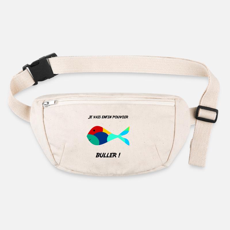 FISH. MEMORY. SARDINE. APRIL FOOL. SEA Stanley/Stella recycled Hip Bag 