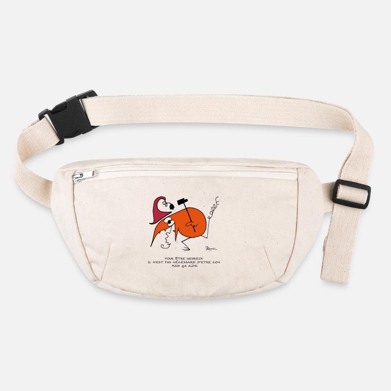 Pour être heureux... Sac banane recyclé Stanley/Stella