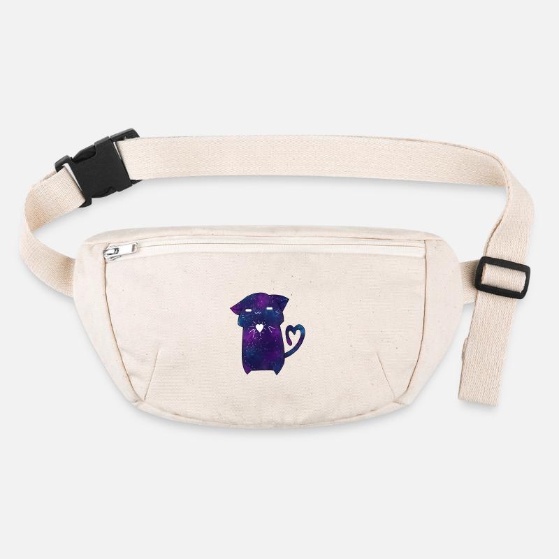 Galaxy cat Stanley/Stella recycled Hip Bag 