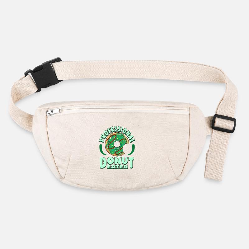 Cooles Donut Shirt 'Professional Donut Eater' Stanley/Stella recycelte Gürteltasche