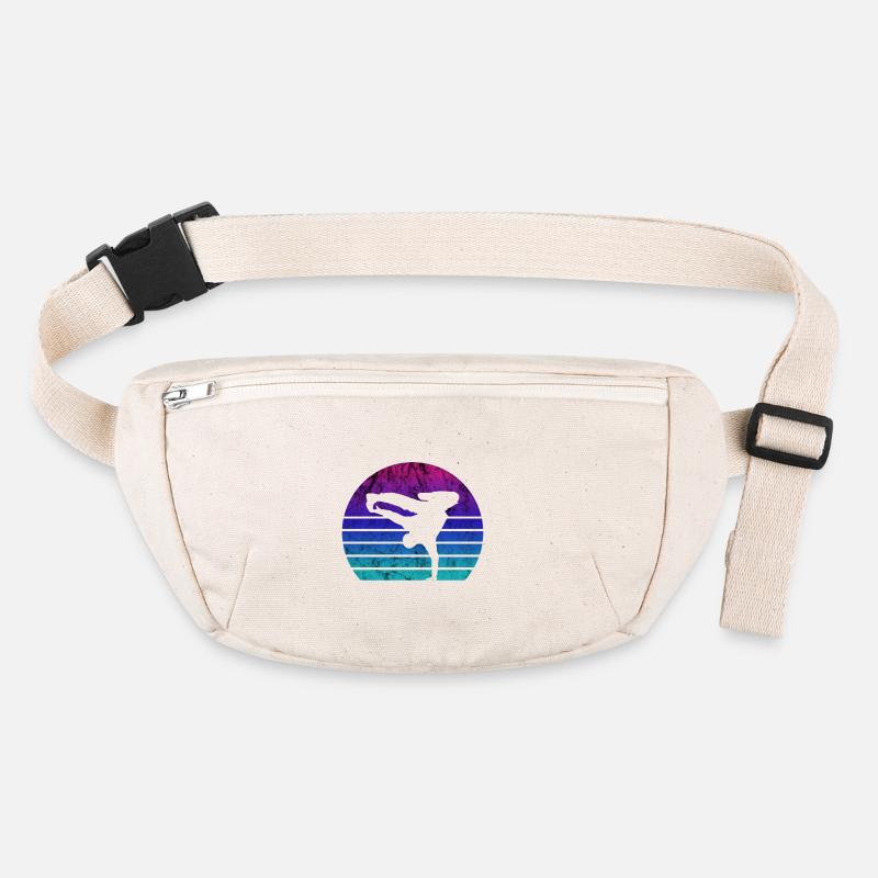Breakdance Breakdancer Hip Hop Used Look Geschenk Stanley/Stella recycelte Gürteltasche