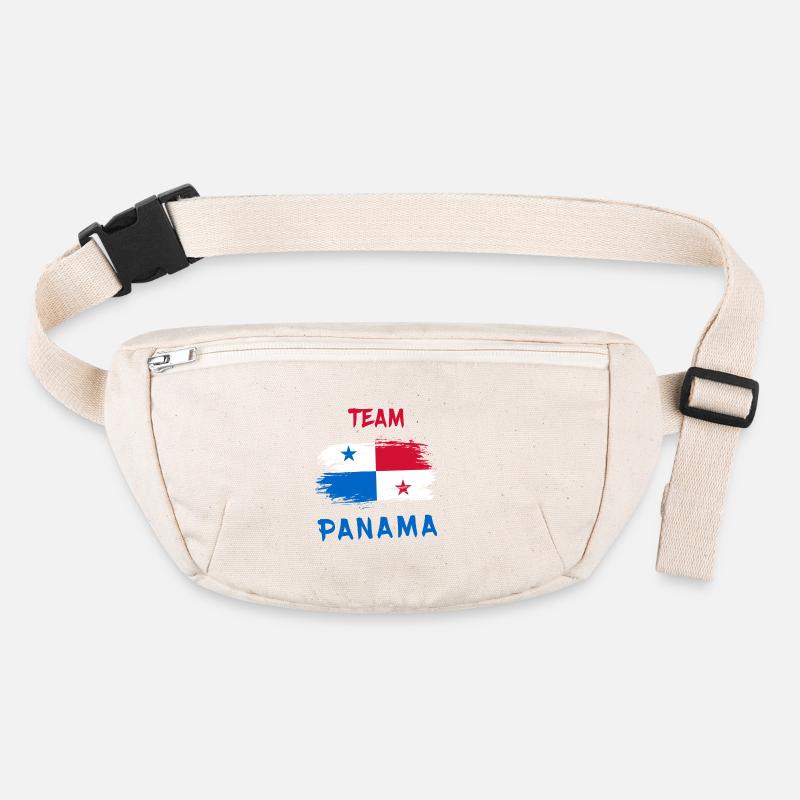 Team Panama / Flagge Stanley/Stella recycelte Gürteltasche