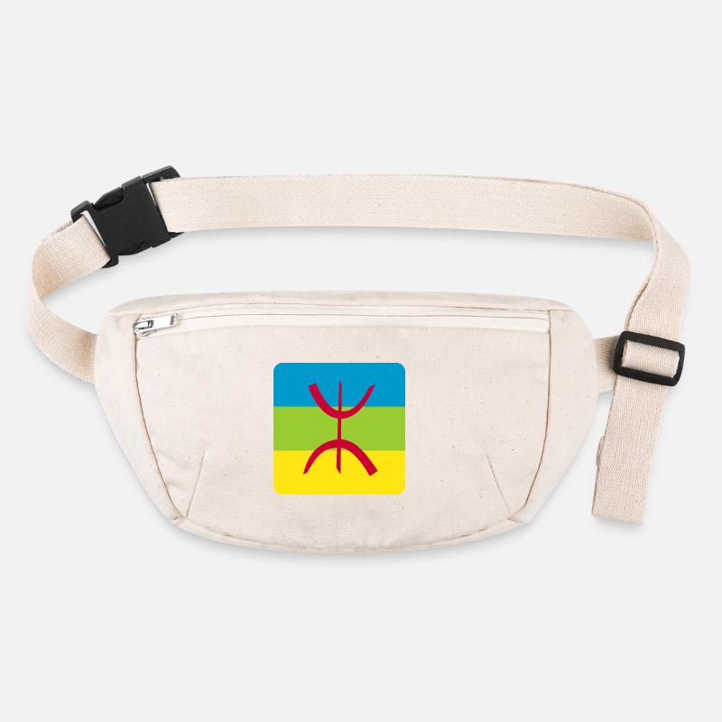 autocollant drapeau berbère réf amazigh Sac banane recyclé Stanley/Stella