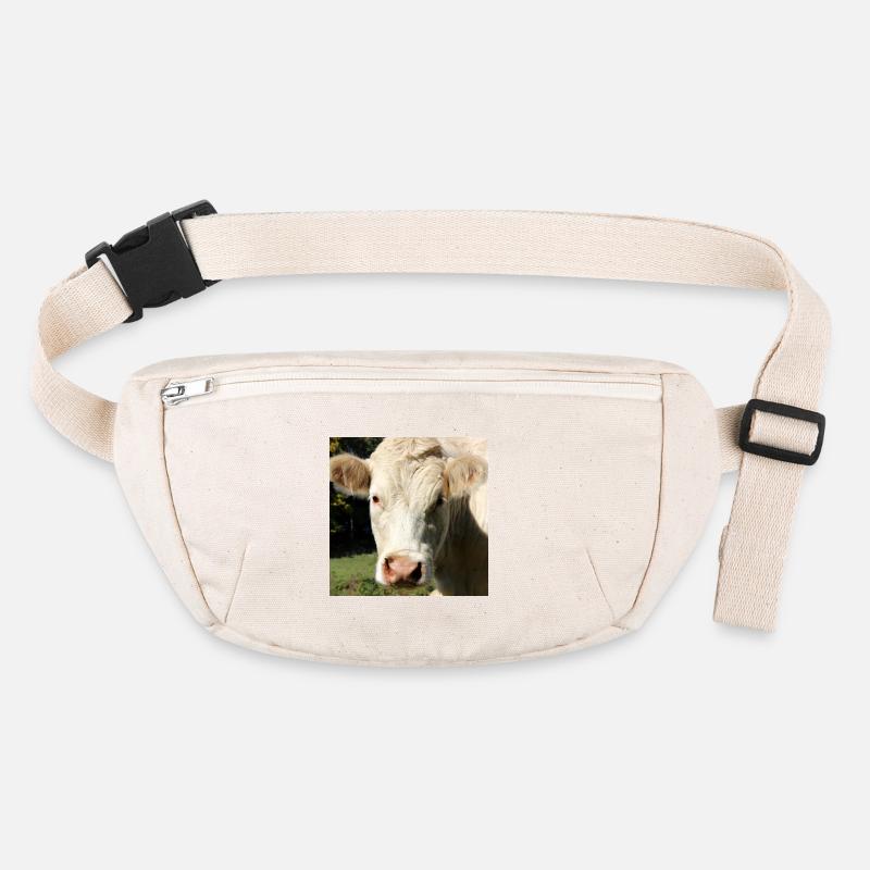 Affiche vache Sac banane recyclé Stanley/Stella