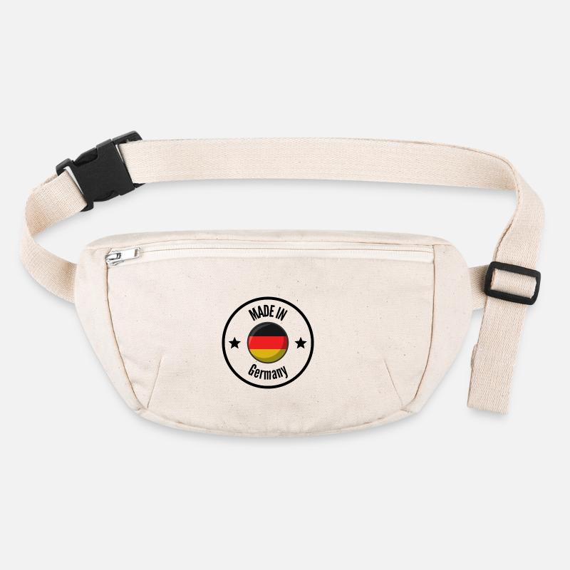 MADE IN GERMANY - Stanley/Stella recycled Hip Bag  - natural