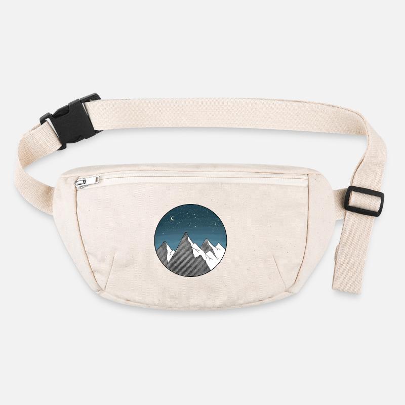 Mountain starry sky Stanley/Stella recycled Hip Bag 