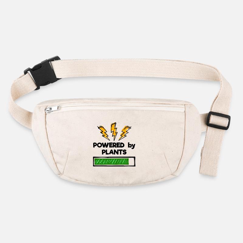 Déclaration végétarienne végétalienne Sac banane recyclé Stanley/Stella
