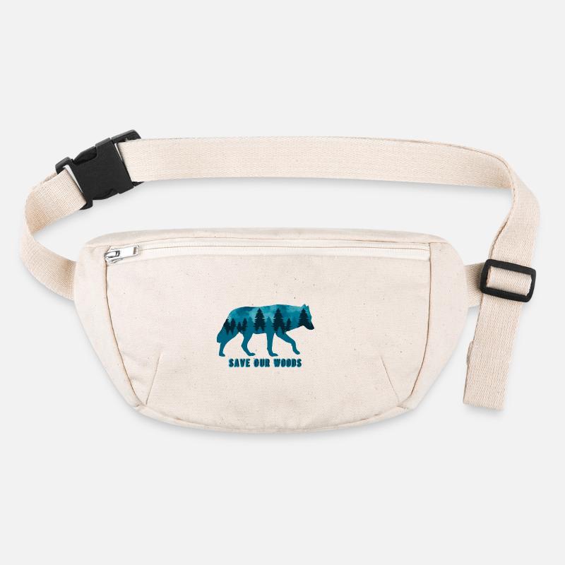 Changement climatique Protection de l’environnement Wolf Durable Sac banane recyclé Stanley/Stella