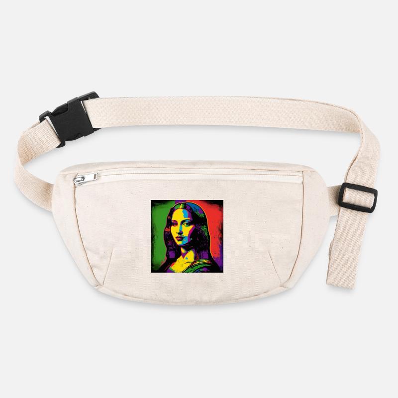 Portrait Pop Art Sac banane recyclé Stanley/Stella