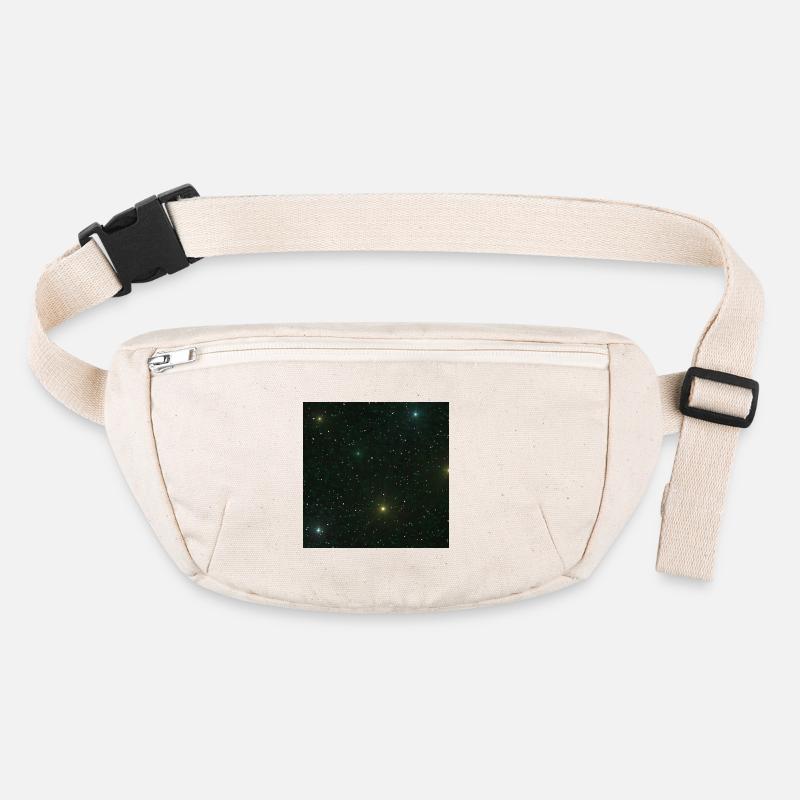 wunderschöne Naturdesigns, Sternenmuster Grüntöne Stanley/Stella recycelte Gürteltasche