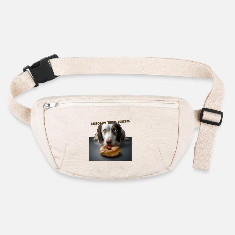 Absolut Selbstkontrollhund 01 Stanley/Stella recycelte Gürteltasche