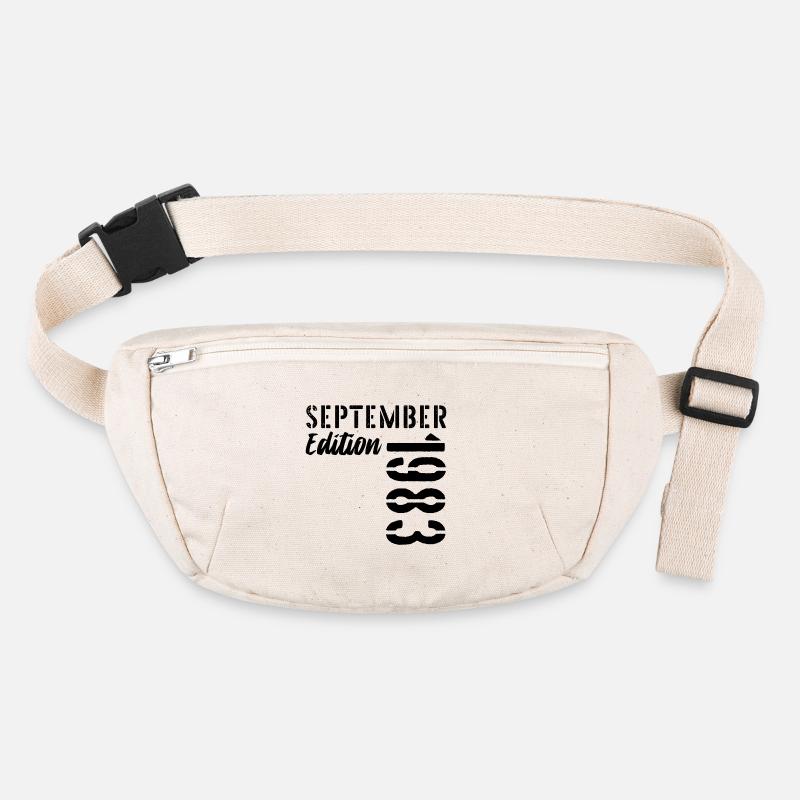43e anniversaire Septembre 1983 - 43 ans Sac banane recyclé Stanley/Stella