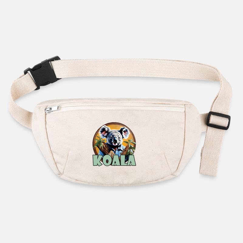 Koala / Wildlife / Eucalyptus / Tree Dwellers / Zoo Stanley/Stella recycled Hip Bag 