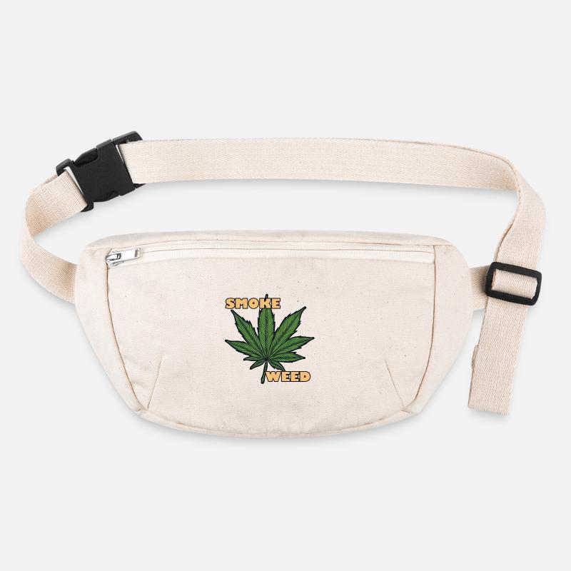 Weed / Cannabis / Gras / rauchen / Joint / Hasch Stanley/Stella recycelte Gürteltasche
