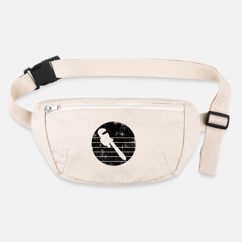 Pipe wrench Stanley/Stella recycled Hip Bag 