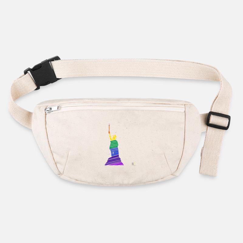 Hermann's Monument Rainbow Stanley/Stella recycled Hip Bag 
