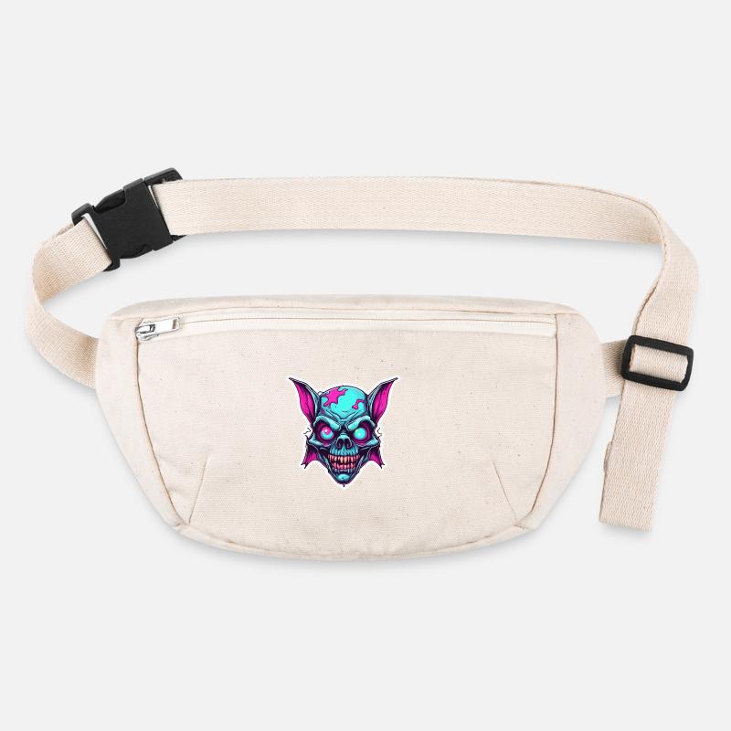 Fledermaus / Vampir / Dracula / Tier / Halloween Stanley/Stella recycelte Gürteltasche