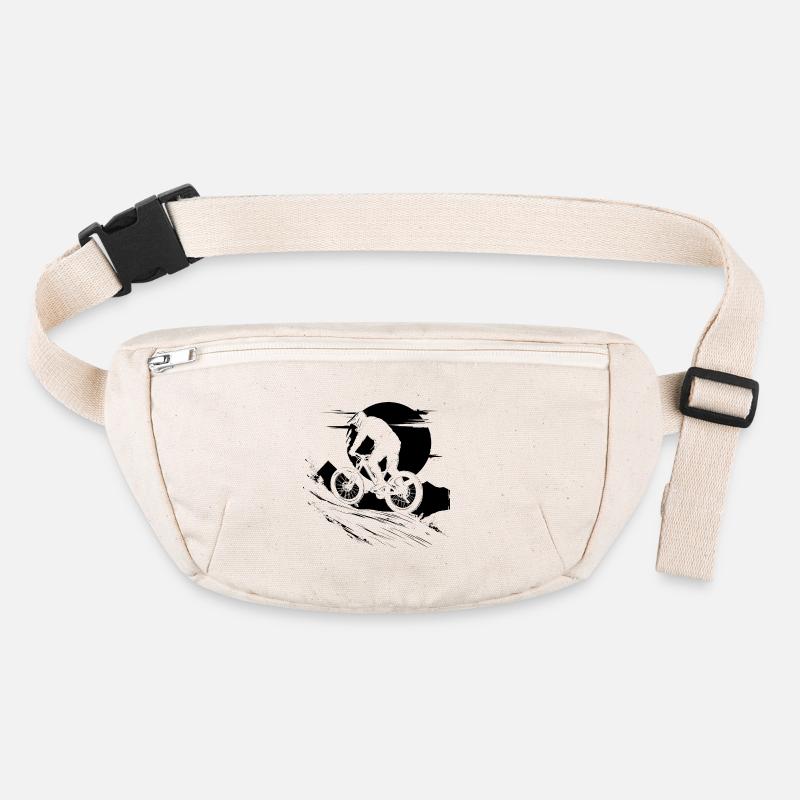 Illustration de cycliste Sac banane recyclé Stanley/Stella