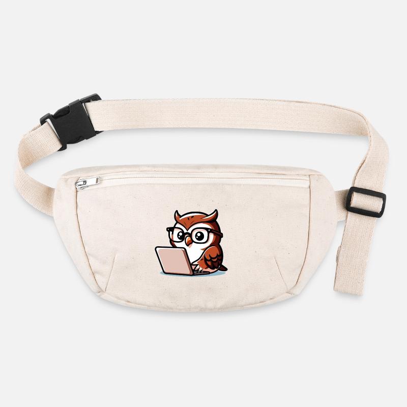 Wise Web Owl: Der Wissensnavigator Stanley/Stella recycelte Gürteltasche