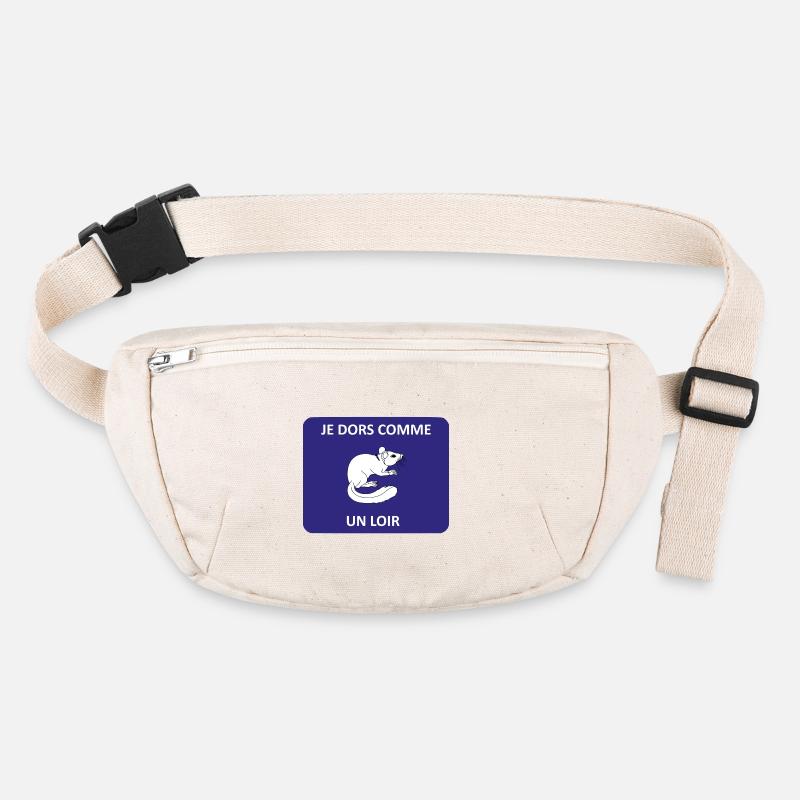 Ich schlafe wie ein Siebenschläfer Stanley/Stella recycelte Gürteltasche