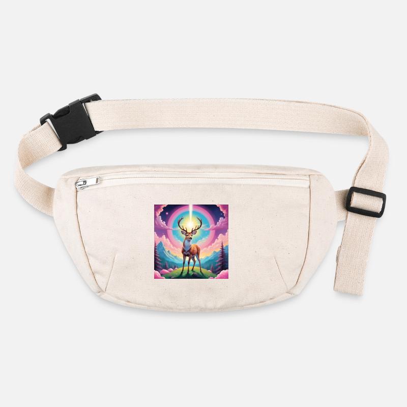 Deer on the mountain Stanley/Stella recycled Hip Bag 