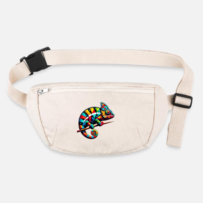 Harlekin Chamäleon Stanley/Stella recycelte Gürteltasche