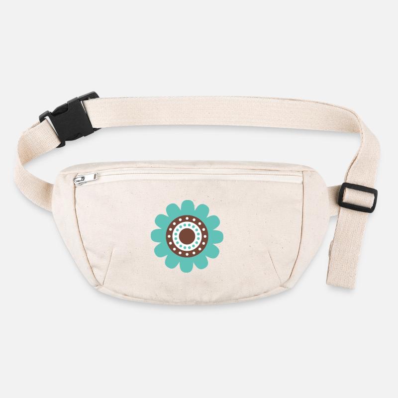 Mignon Fleur De Marguerite Bleue Sac banane recyclé Stanley/Stella