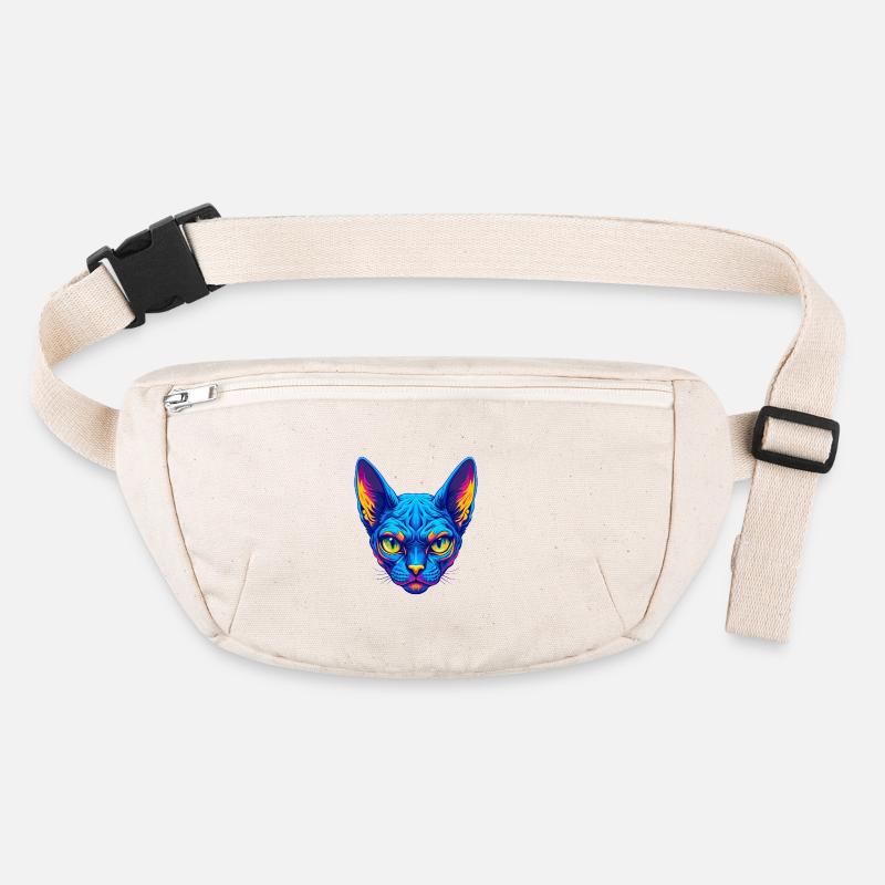 Devon Rex Chat Race Dessin animé Kawaii Animal Pet Sac banane recyclé Stanley/Stella