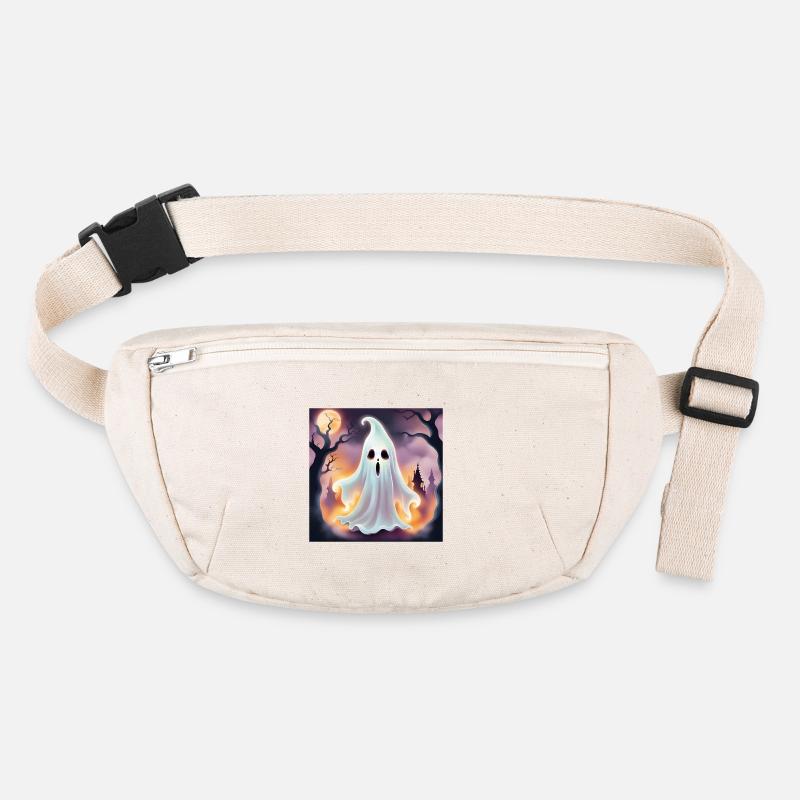 Ghost, Halloween, Scare Stanley/Stella recycled Hip Bag 
