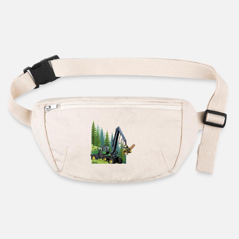 Récolteuse, moissonneuse en forêt Sac banane recyclé Stanley/Stella
